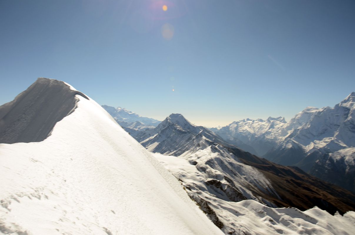 06 Pisang Peak and Lamjung Kailas From Chulu Far East Summit Panorama 